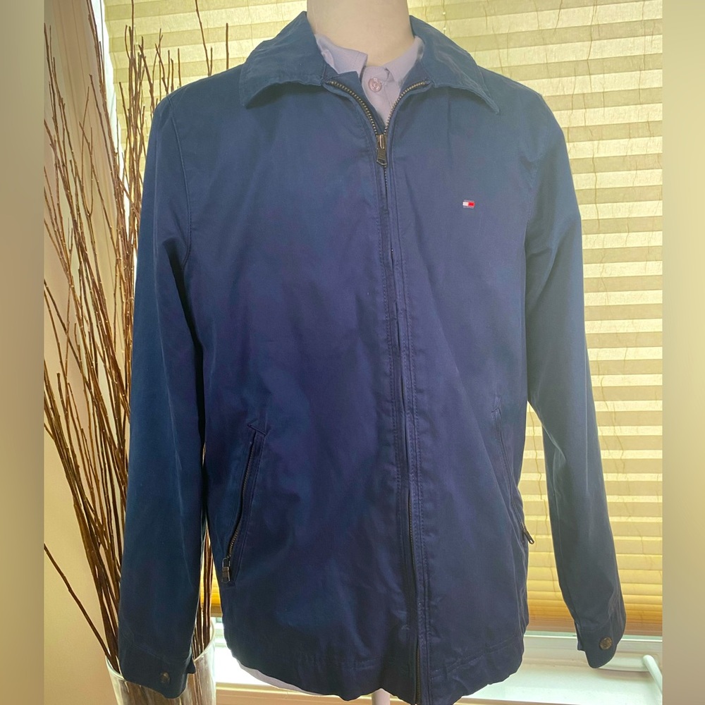 Tommy Hilfiger Men’s Lightweight Microtwill Golf Jacket Size XS
